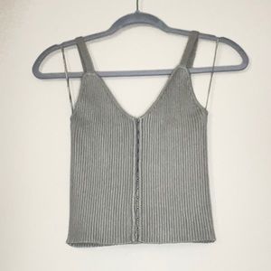 Grey Zara tank top
